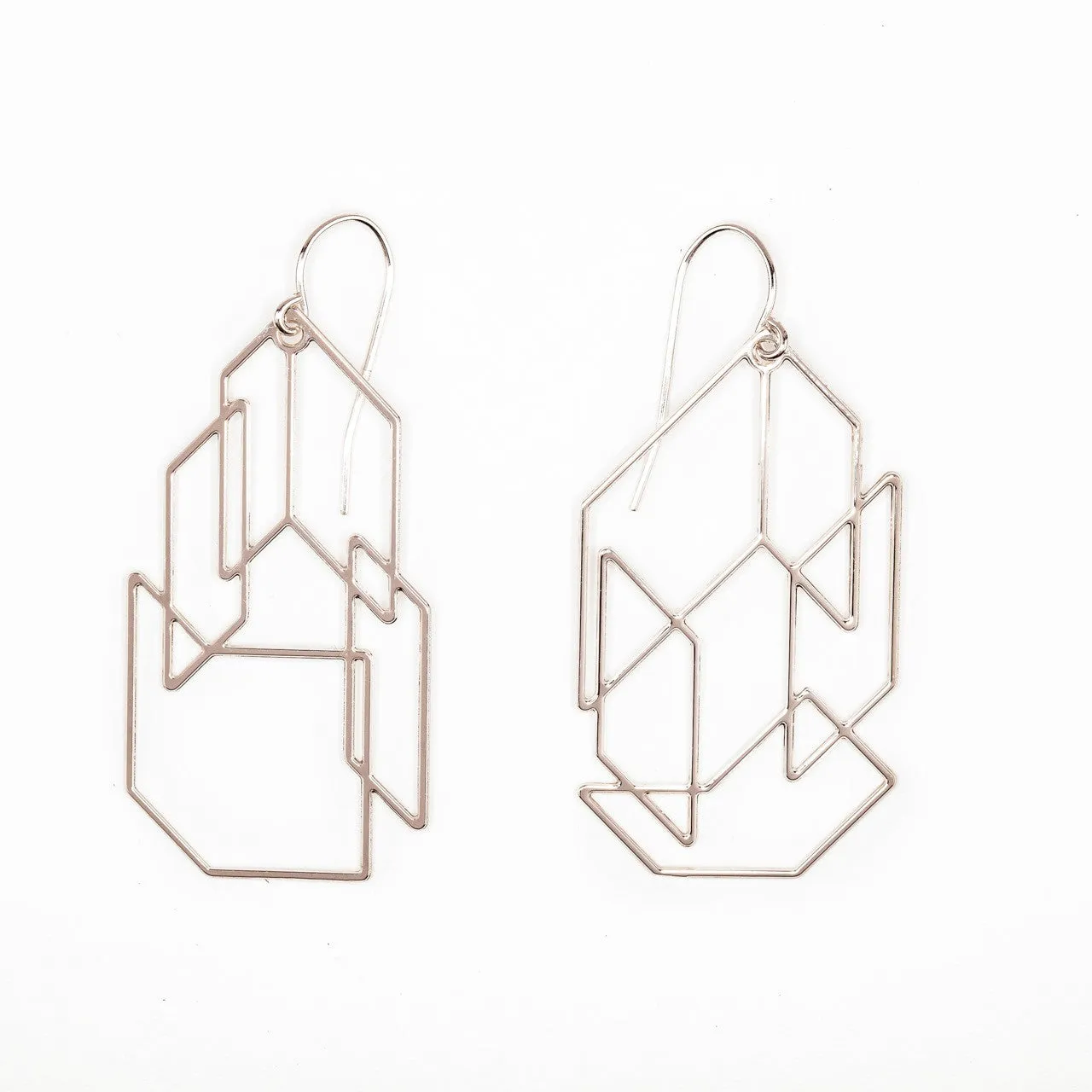 #1 earrings steel