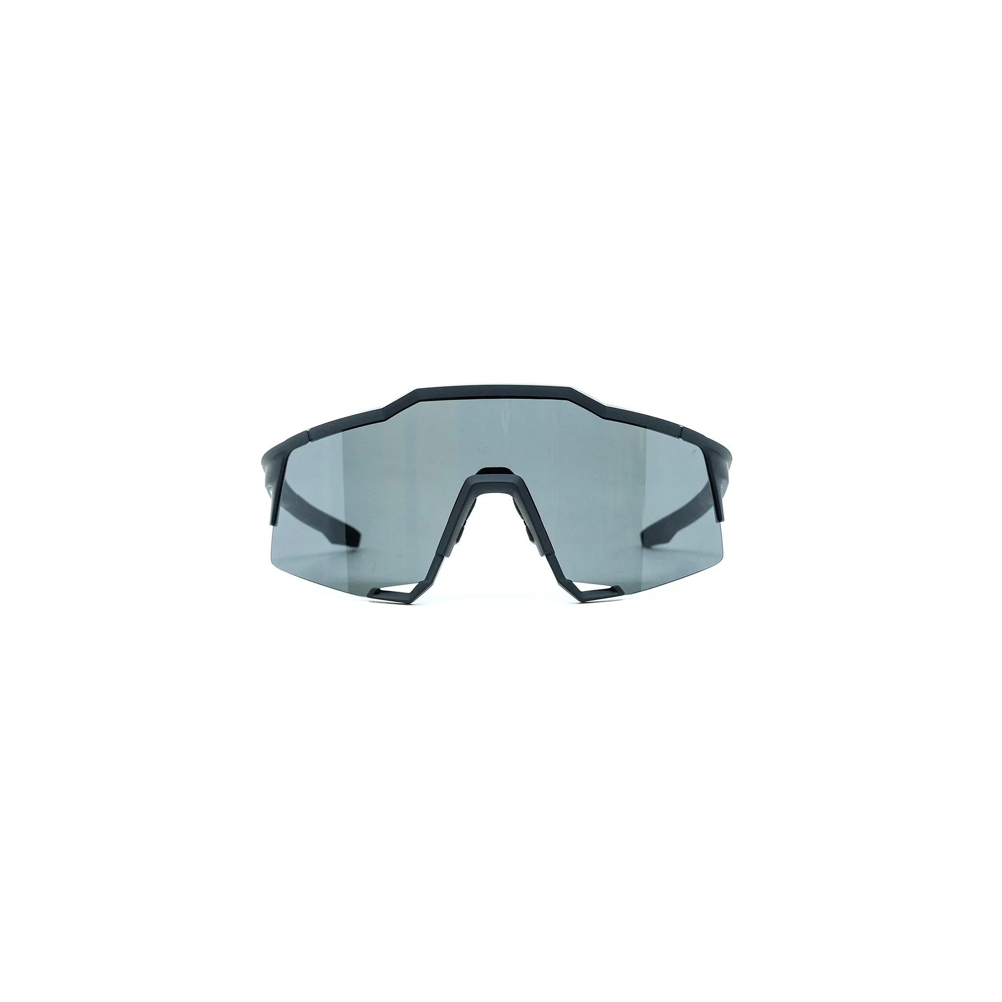 100% Speedcraft Sunglasses - Soft Tact Black (Smoke Lens)