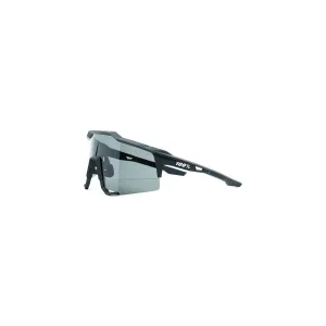 100% Speedcraft Sunglasses - Soft Tact Black (Smoke Lens)
