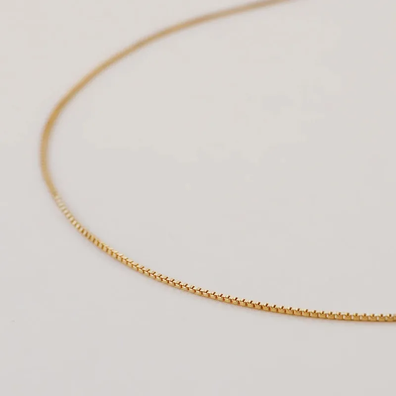 10k Hollow Yellow Gold D.C Rolo Chain Necklace