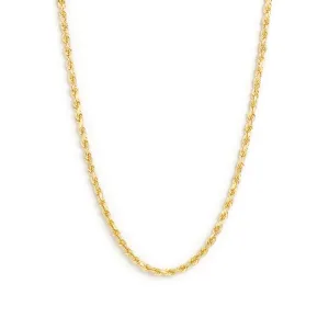 10K Solid Rope Chain