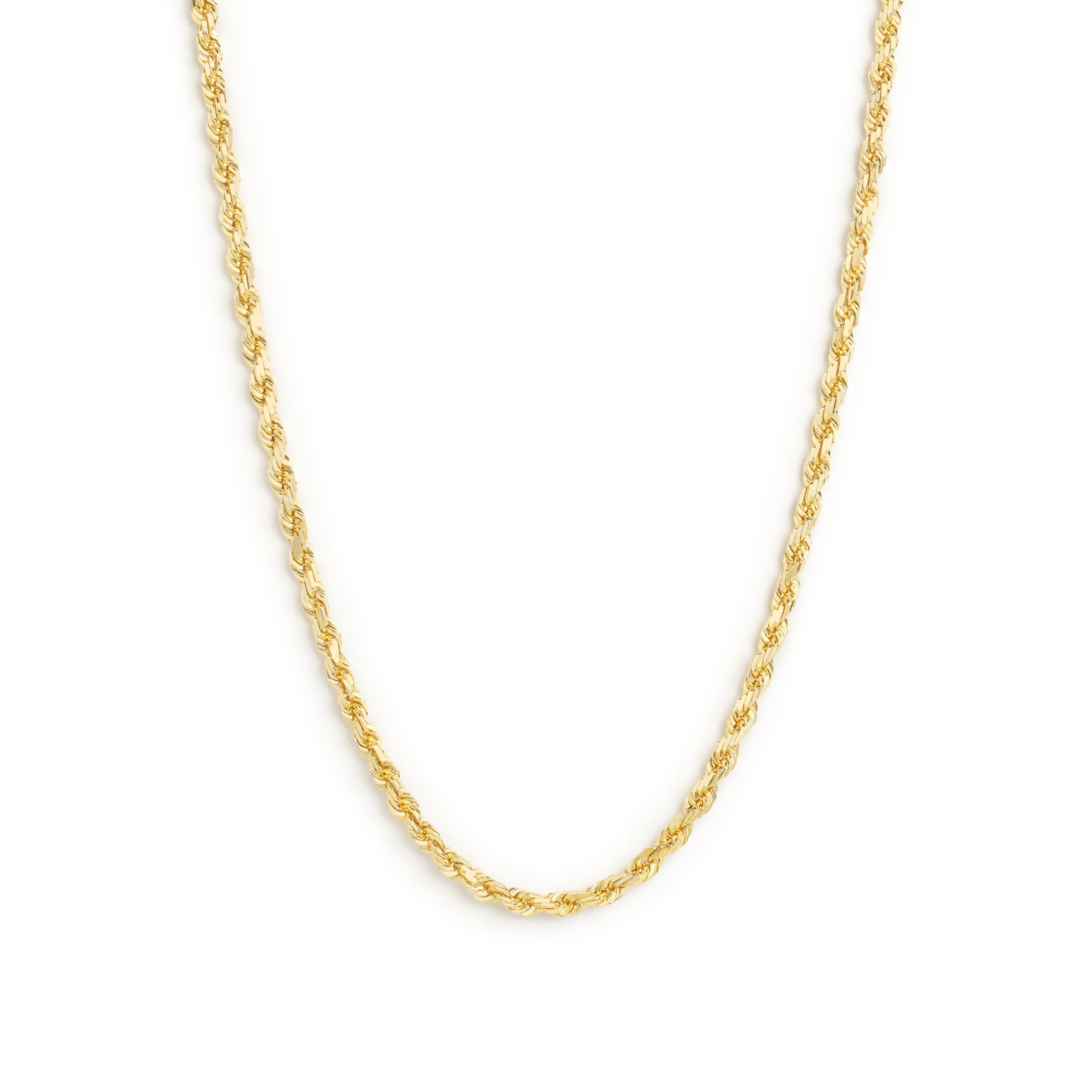 10K Solid Rope Chain