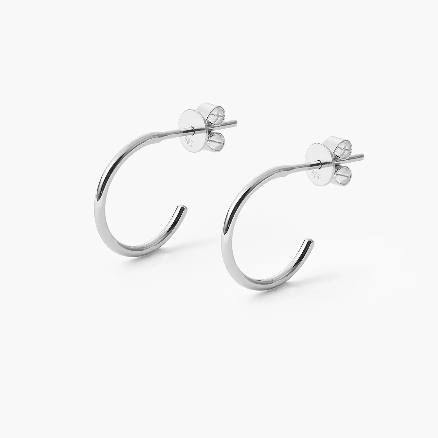 14K gold ear loop Stud Earring