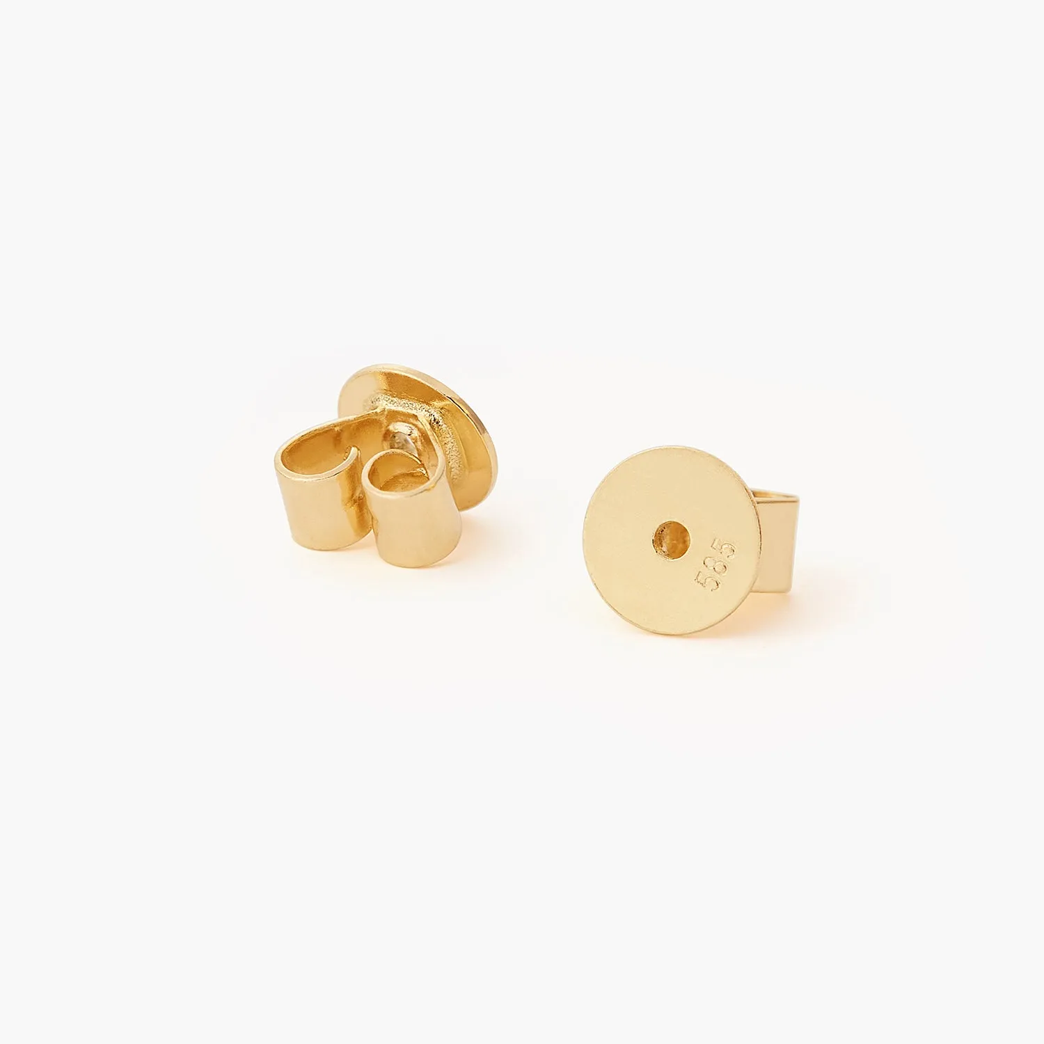 14K gold ear loop Stud Earring