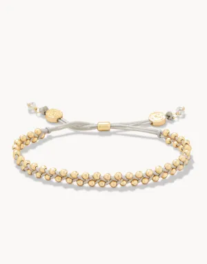 18K Gold Plated Round Cord Bracelet