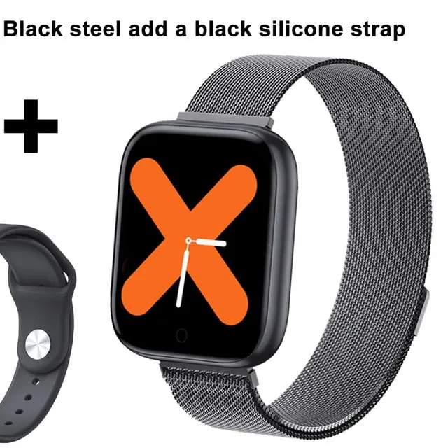 2020 Sport Watch Smart Watch Men Women Waterproof Blood Pressure Smartwatch Heart Rate Fitness Tracker Watches For Android IOS
