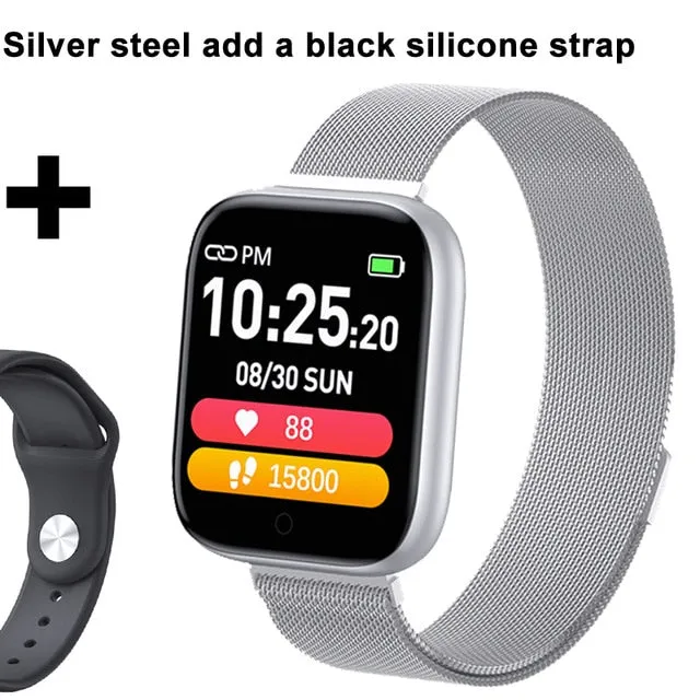 2020 Sport Watch Smart Watch Men Women Waterproof Blood Pressure Smartwatch Heart Rate Fitness Tracker Watches For Android IOS