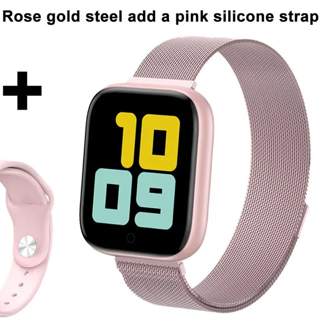 2020 Sport Watch Smart Watch Men Women Waterproof Blood Pressure Smartwatch Heart Rate Fitness Tracker Watches For Android IOS