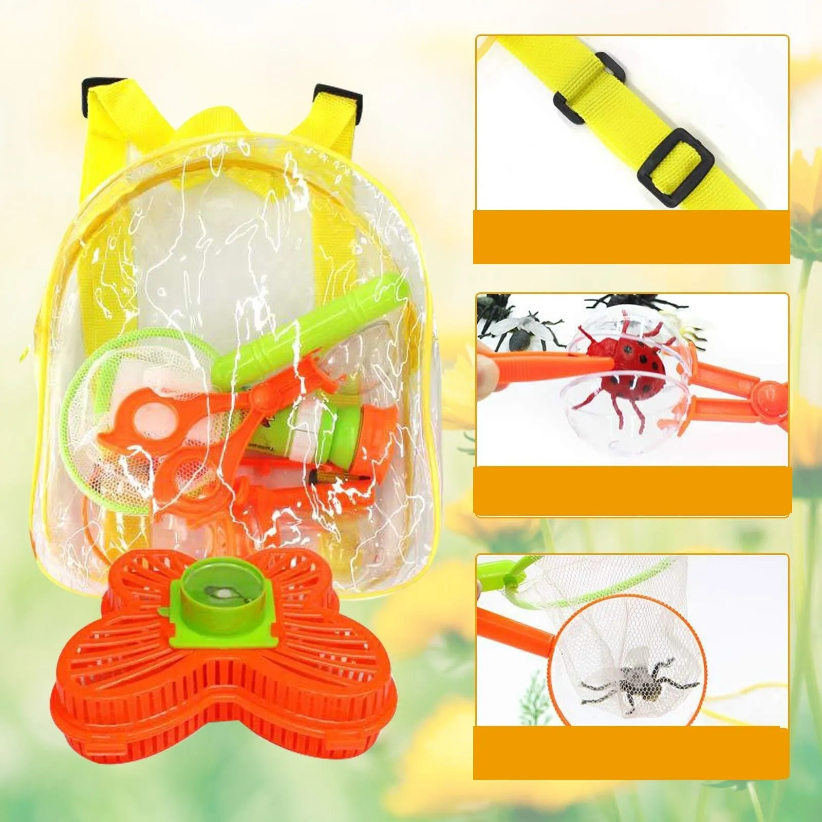 22 Pcs Outdoor Kids Explorer Kit Nature Bug Childrens Explorer Kit Observation Box Children's Nature Explorer Kit