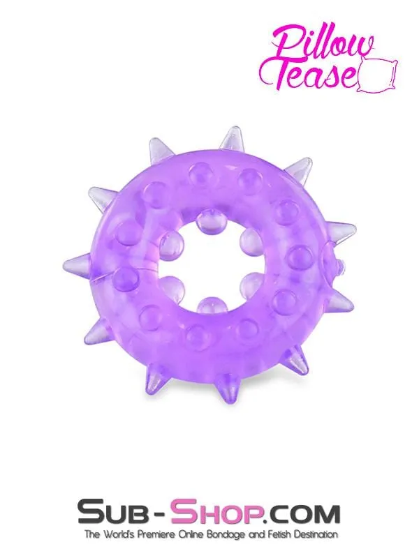 2325M      Purple Pleasure Thick Cock Ring