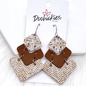 2.5" Mix & Match Autumn Lola -Fall Earrings