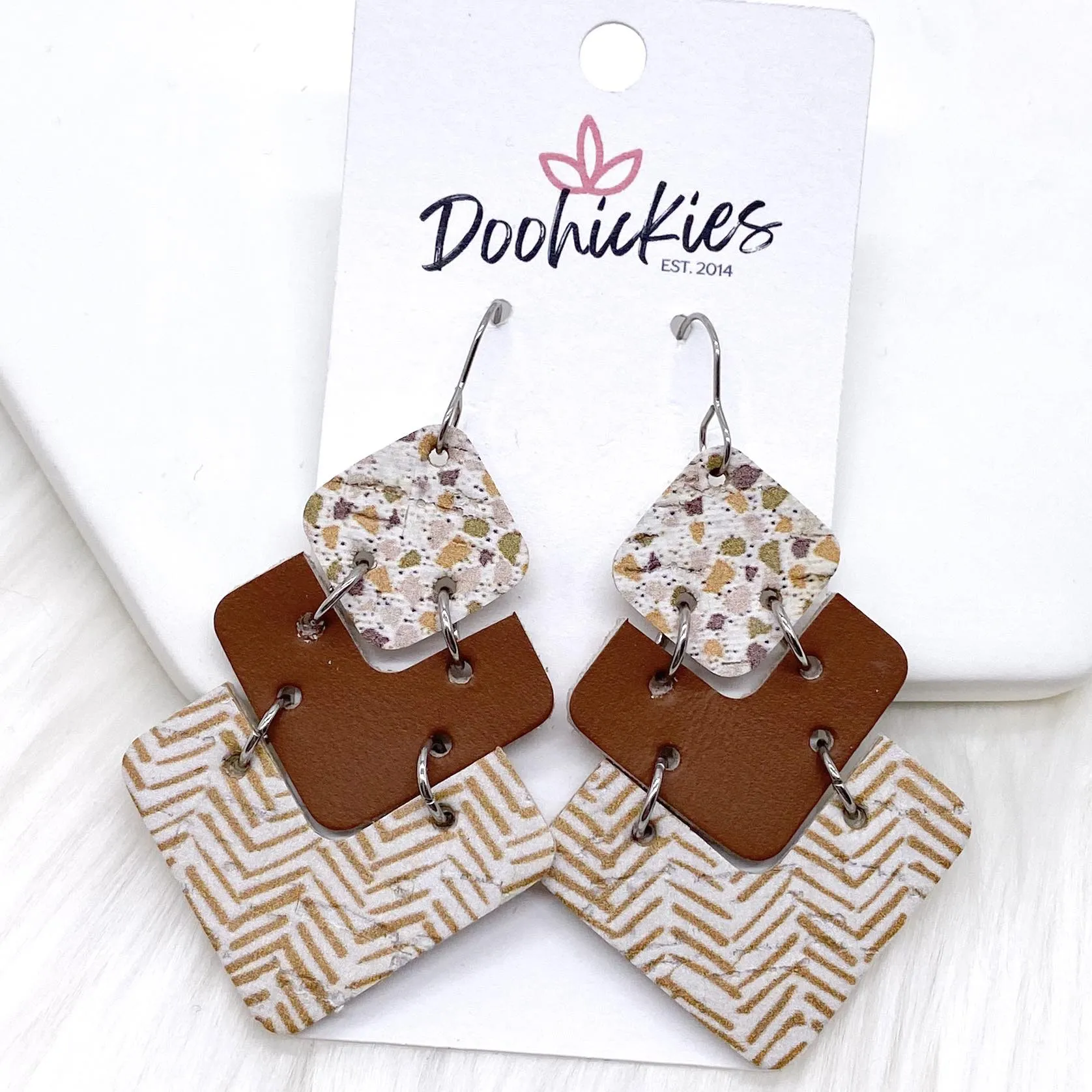2.5" Mix & Match Autumn Lola -Fall Earrings