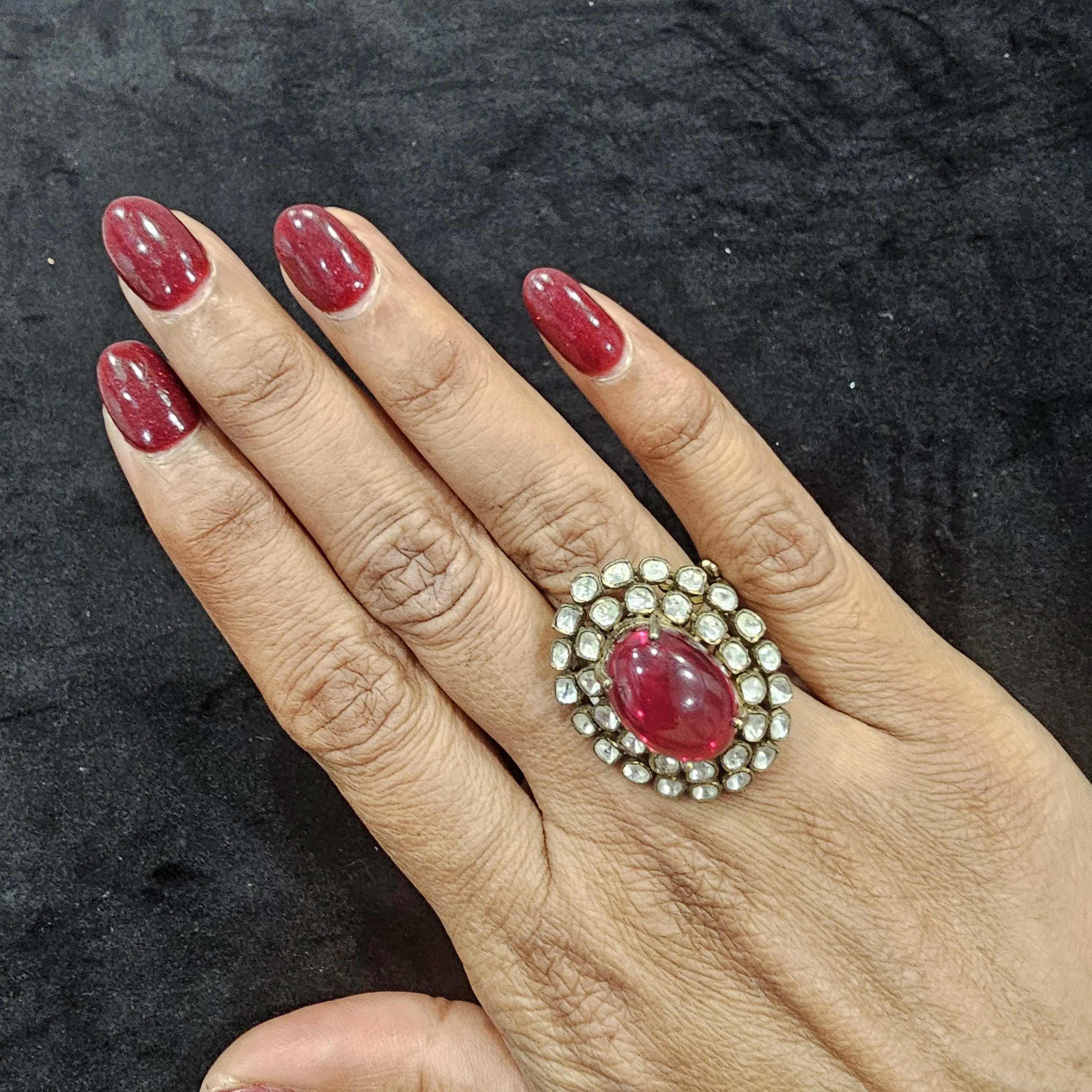 3 moissanite rings