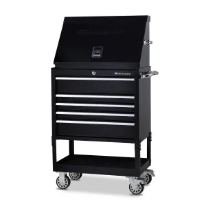 30 x 15 in. Steel Triangle Toolbox and 30 in. 5-Drawer Utility Cart Combo