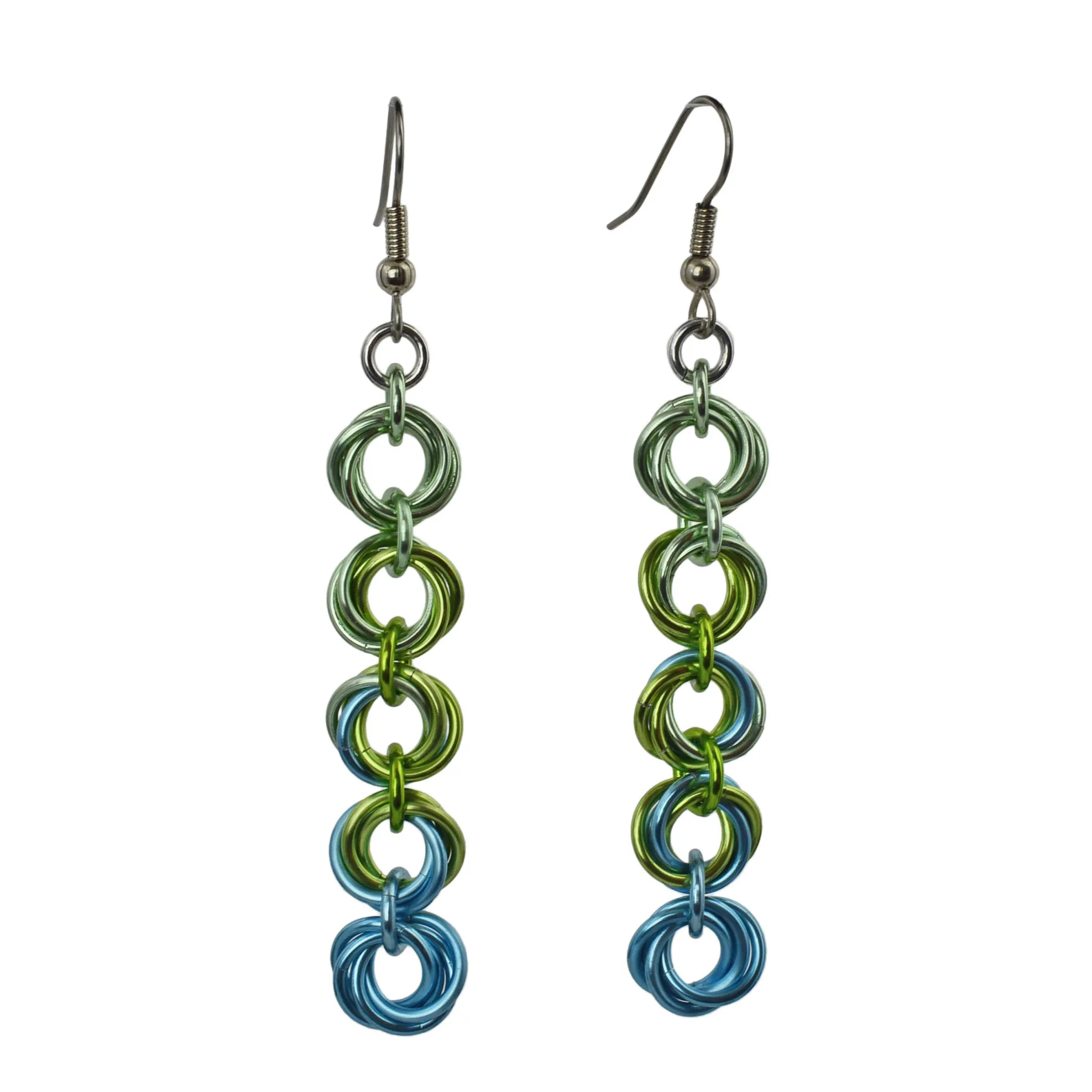 5-Knot Earrings - Absinthe