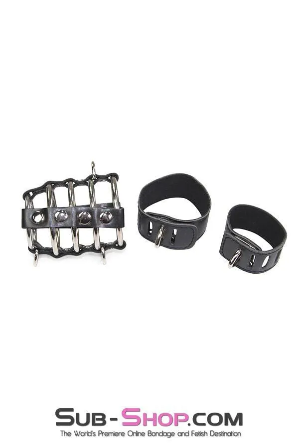 8726HS      Access Denied Locking Chastity Set, Large - MEGA Deal