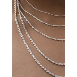 925 s-silver rope