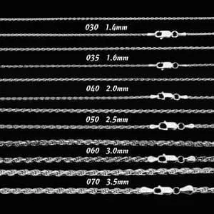 925 s-silver rope