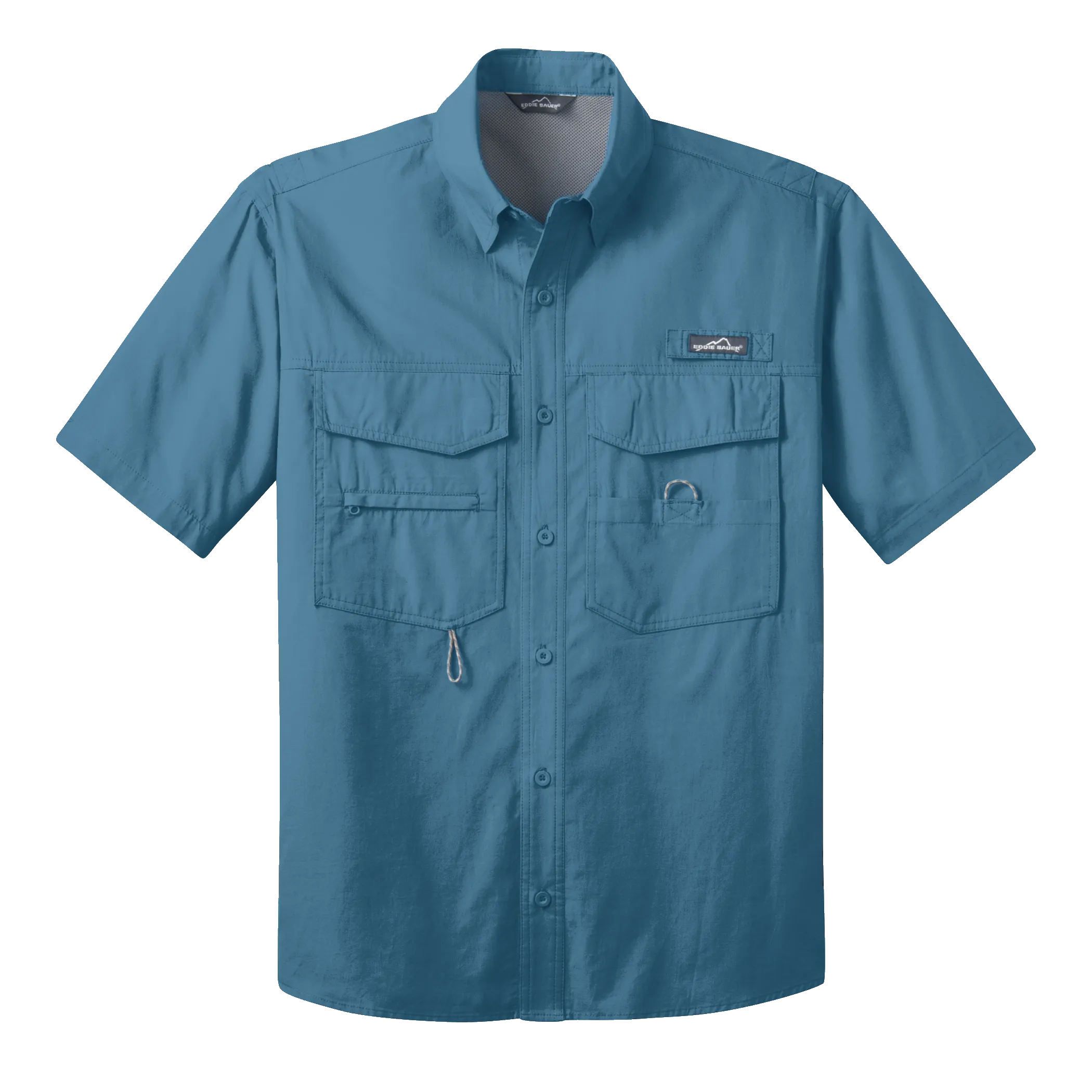 A1519 Mens Short Sleeve Fishing Shirt