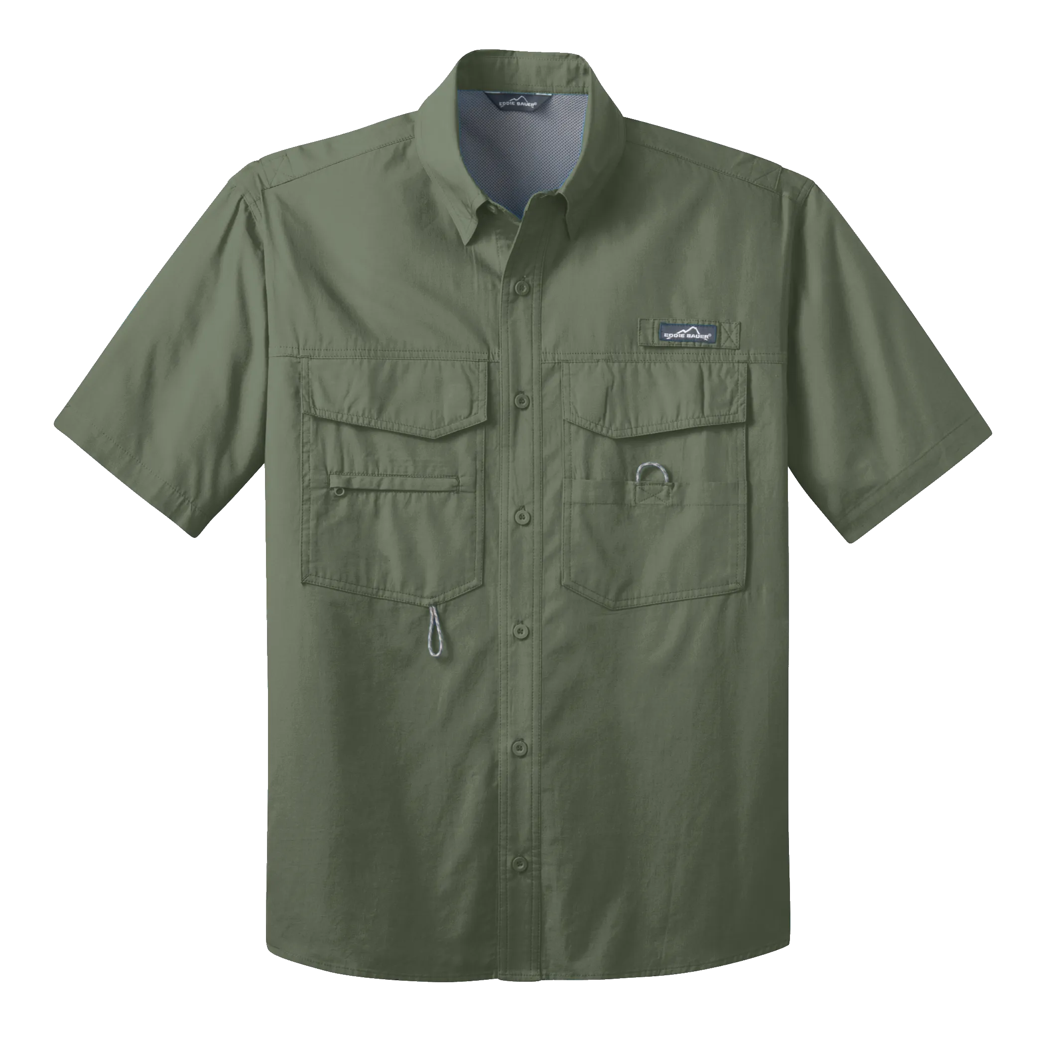 A1519 Mens Short Sleeve Fishing Shirt