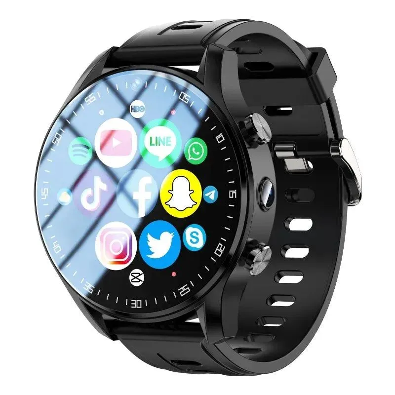 A7 4G Smart Watch SIM Card Dual Camera Video Call Step Tracker with Wifi GPS Waterproof Google Play Store for Men Chirldren