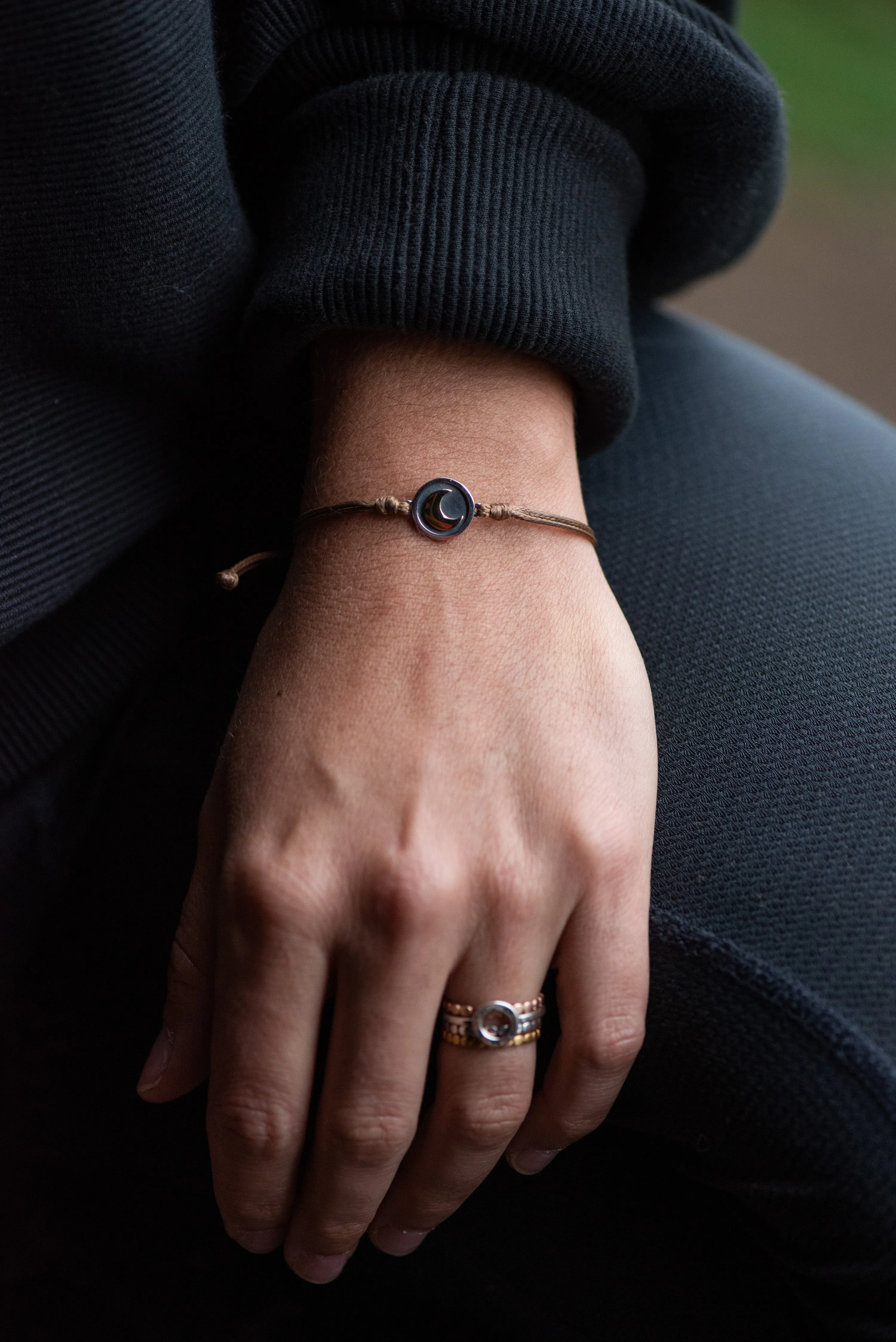 Active Charm Bracelet - Crescent Moon