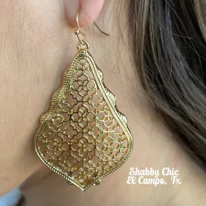 Adorn Gold Earrings