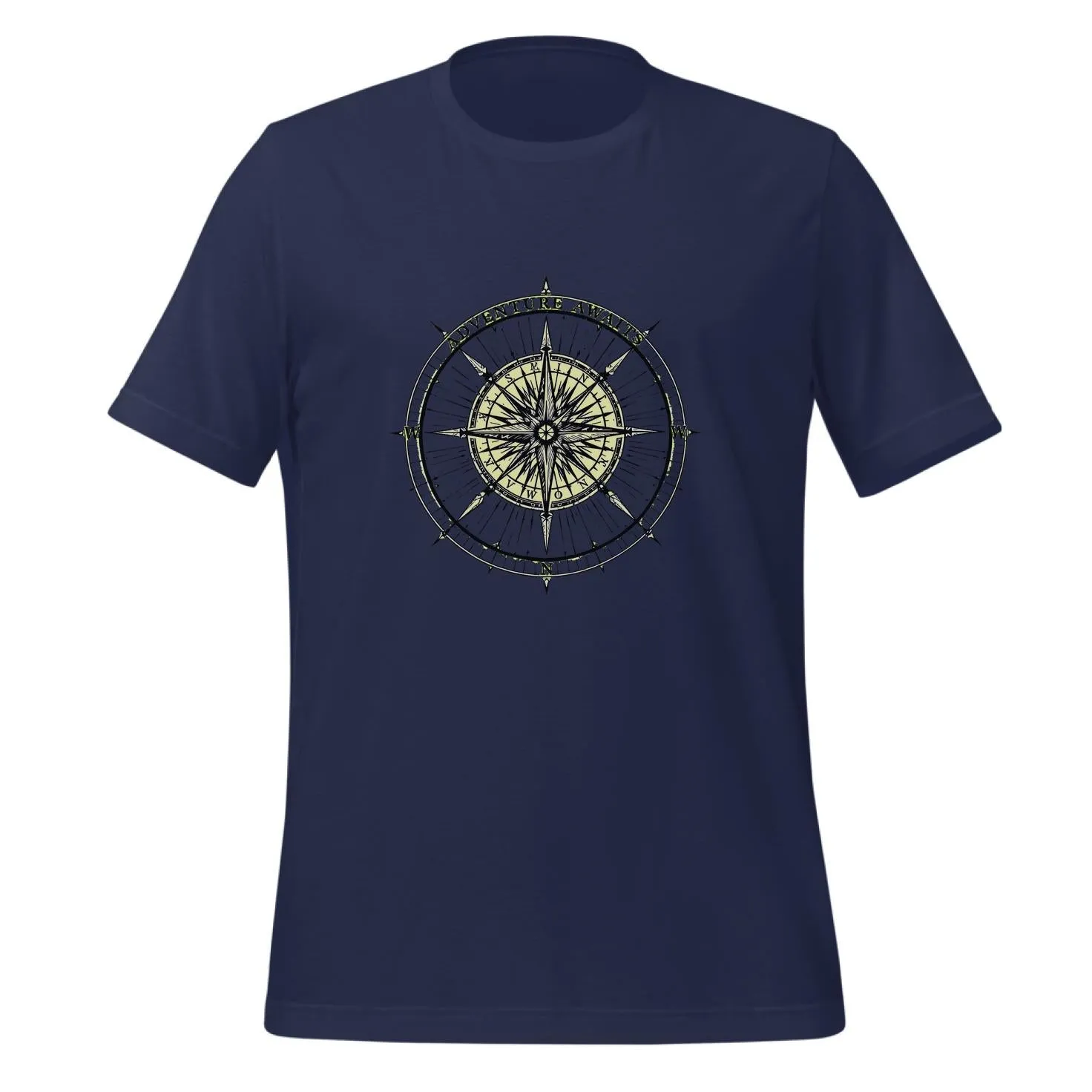 Adventure Awaits Compass Design | Classic T-Shirt (Unisex)