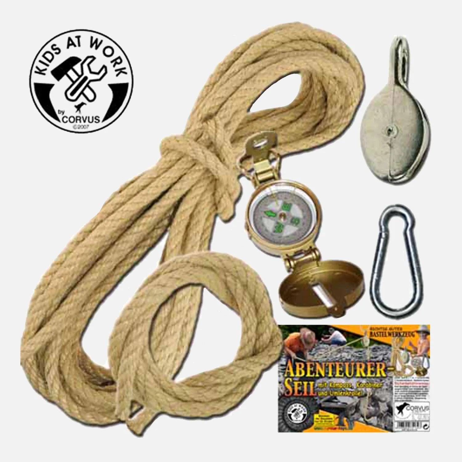 Adventurers Rope & Compass Set - Set of 5
