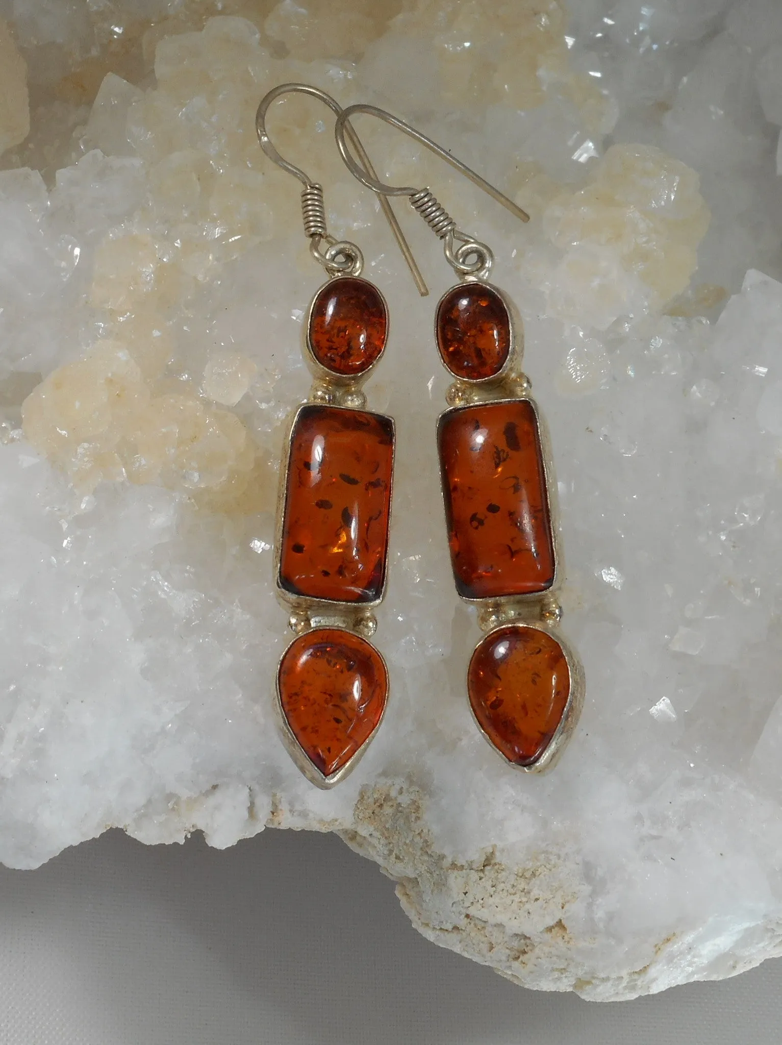 Amber Earring Set 2