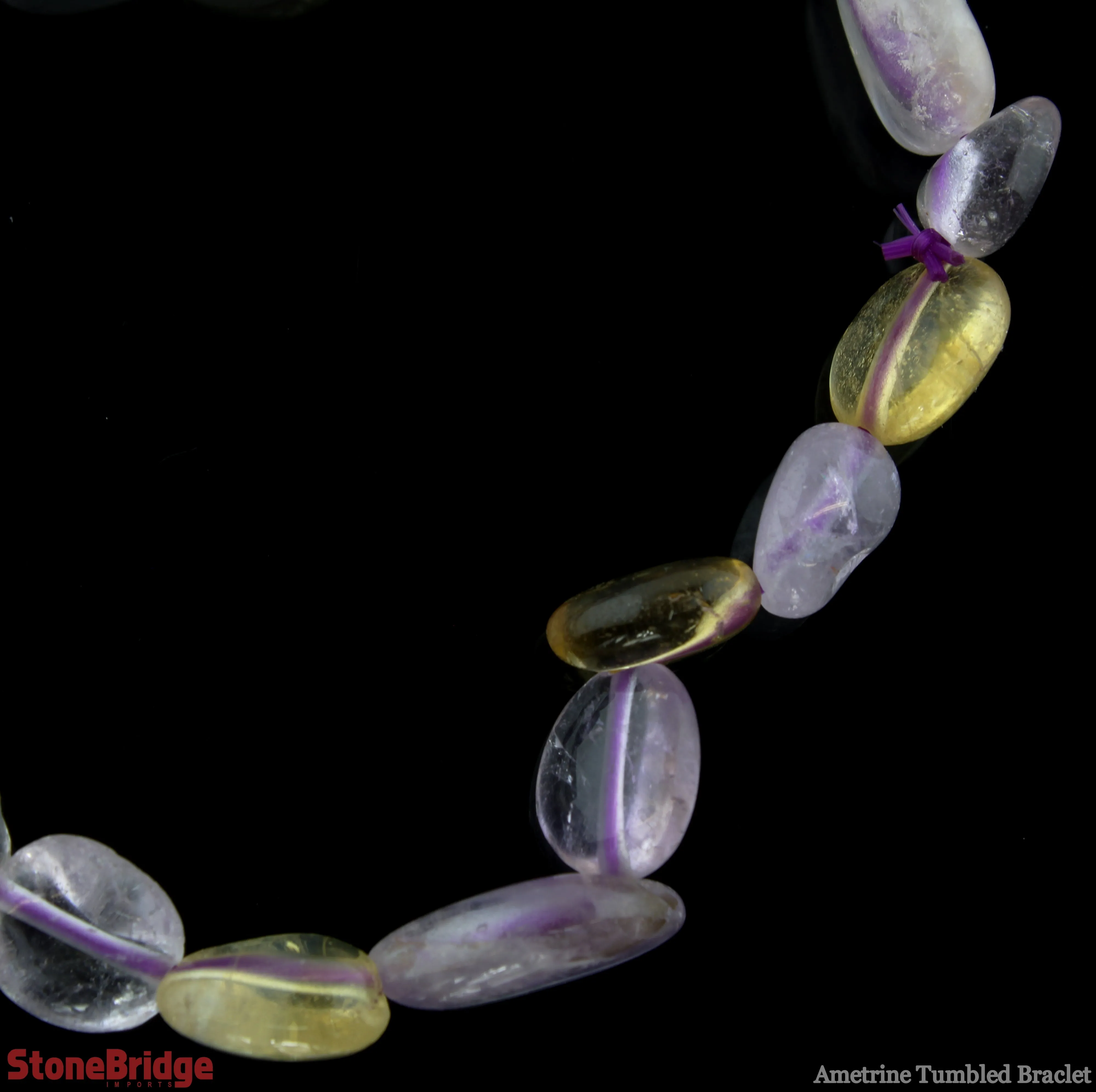 Ametrine Tumbled Bracelets