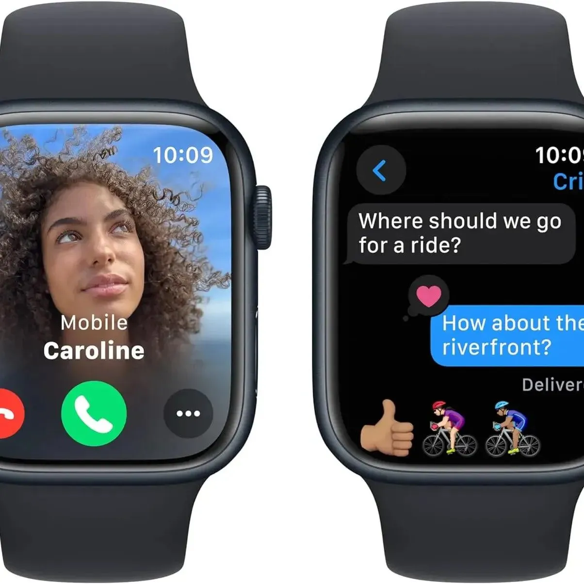 Apple Watch Series 9 41mm / 45mm GPS Apple Watch S9 Aluminum Case with Sport Band iOS Smart Watch