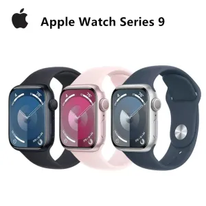 Apple Watch Series 9 41mm / 45mm GPS Apple Watch S9 Aluminum Case with Sport Band iOS Smart Watch