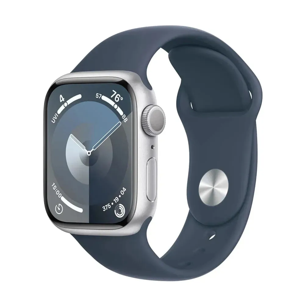 Apple Watch Series 9 41mm / 45mm GPS Apple Watch S9 Aluminum Case with Sport Band iOS Smart Watch