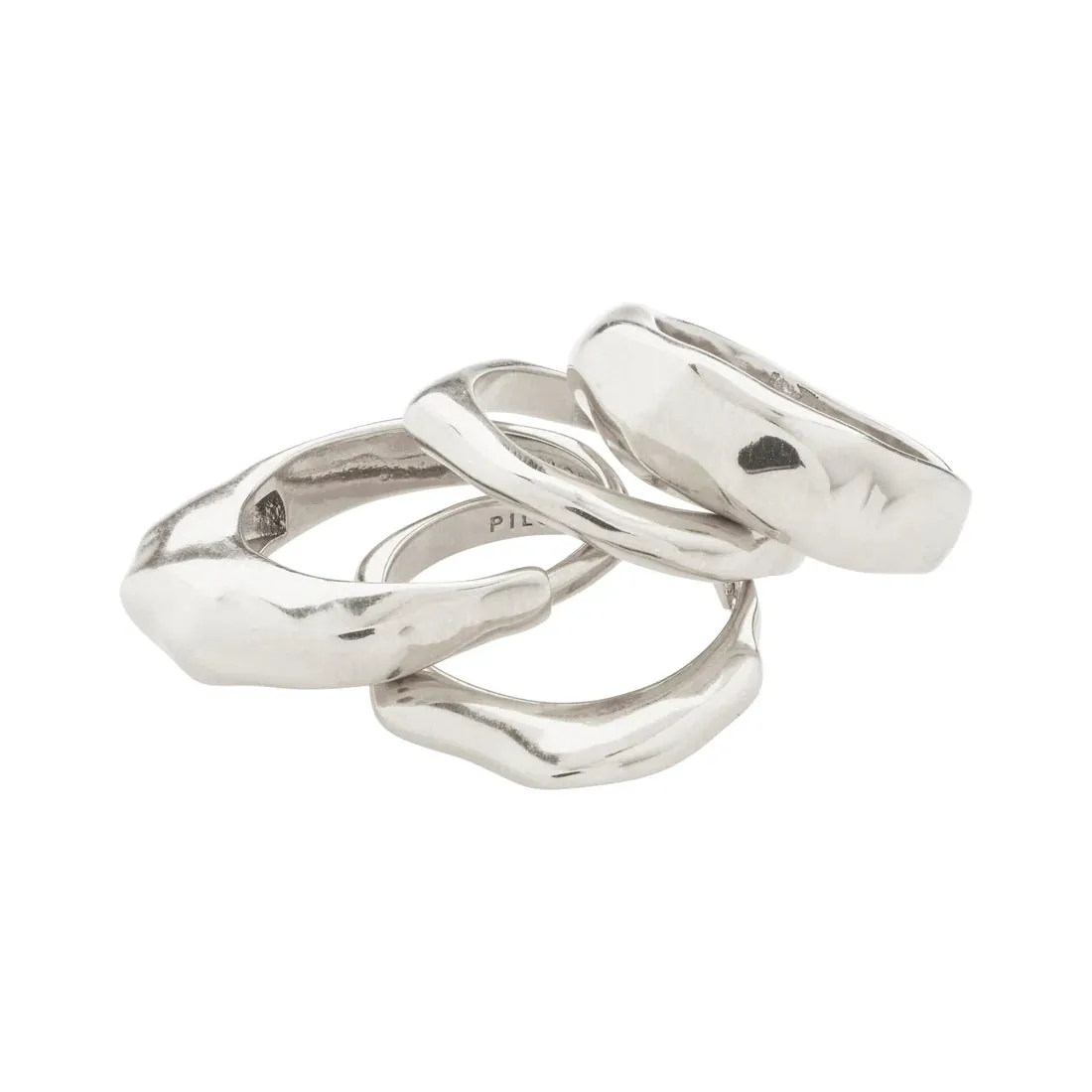 Asher 4-In-One Set Ring - Silver