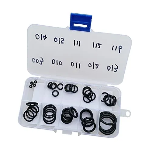 ATORSE 50Pcs Nitrox Scuba Diving O-Ring Kit (10 Sizes, 70 Duro) Dive Gear Equipment Tank Valve Hose Regulator Seal Rings Repair Spare Replacement
