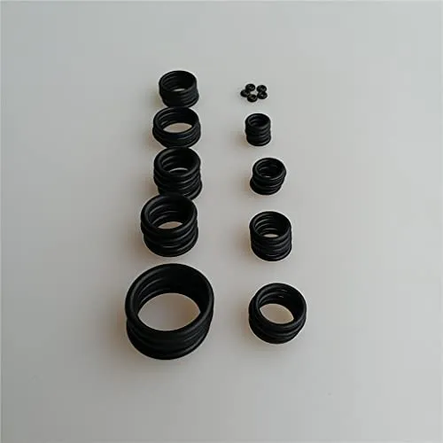 ATORSE 50Pcs Nitrox Scuba Diving O-Ring Kit (10 Sizes, 70 Duro) Dive Gear Equipment Tank Valve Hose Regulator Seal Rings Repair Spare Replacement