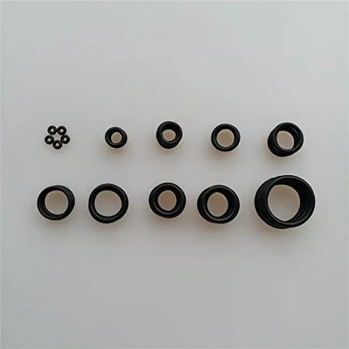 ATORSE 50Pcs Nitrox Scuba Diving O-Ring Kit (10 Sizes, 70 Duro) Dive Gear Equipment Tank Valve Hose Regulator Seal Rings Repair Spare Replacement