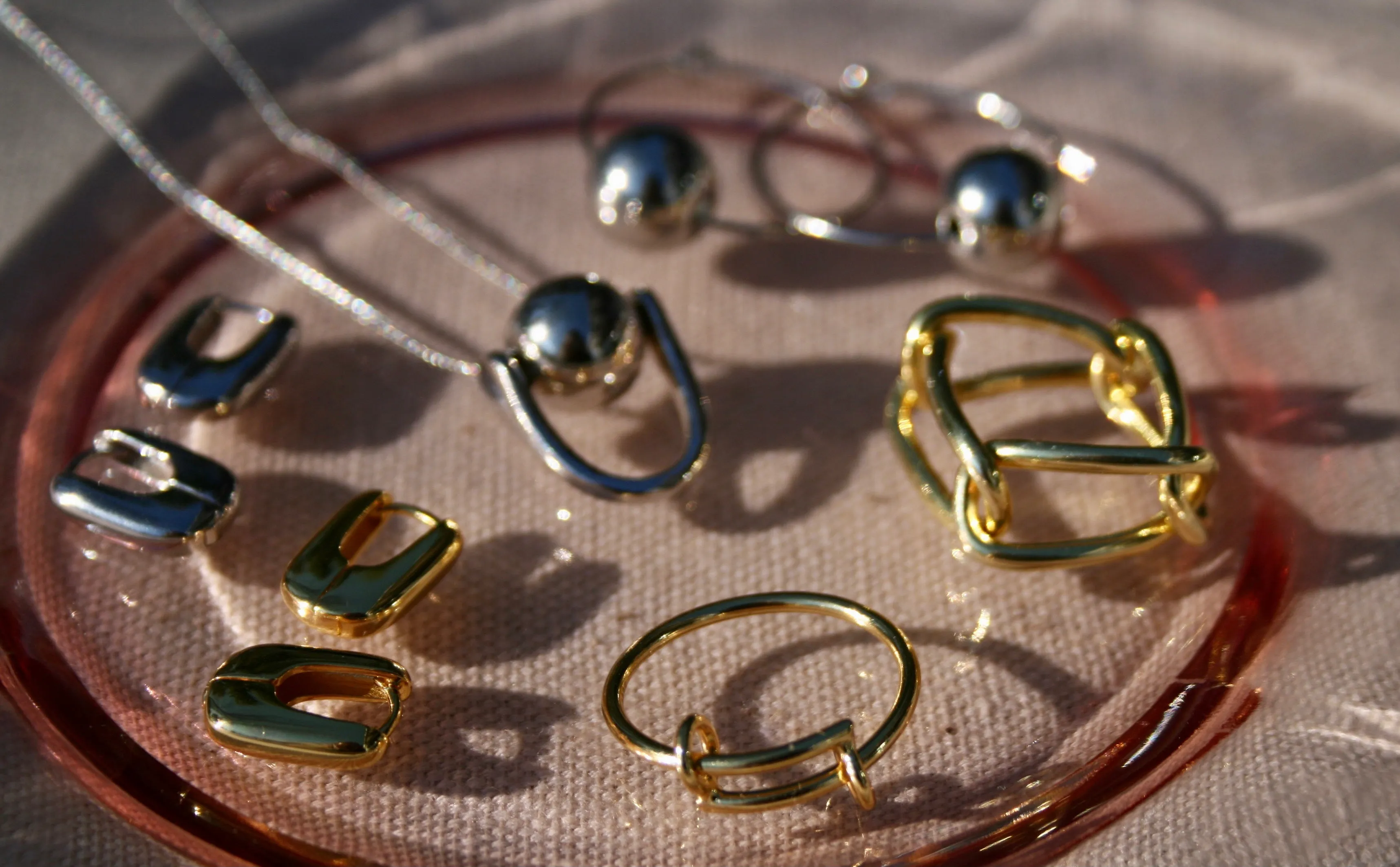 Auralie Doorknocker Hoops