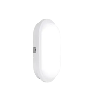 Aurora Utilite EN-BH215/40 220-240V 15W IP65 1655lm IK06 Polycarbonate Oval LED Bulkhead White 4000K