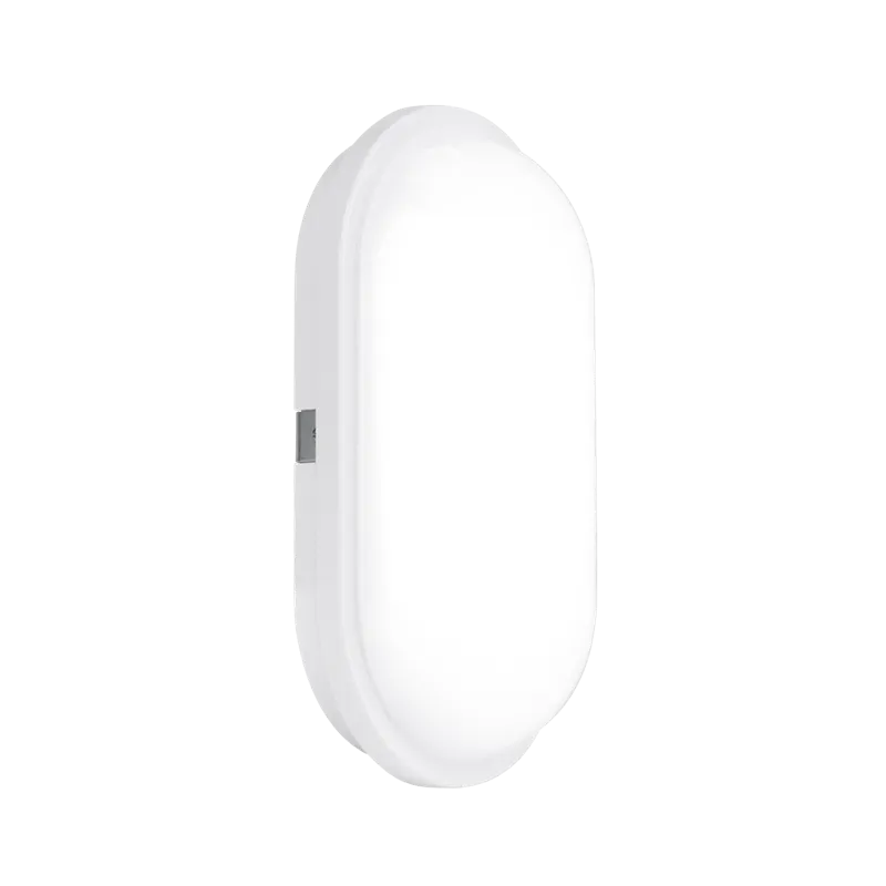 Aurora Utilite EN-BH220/40 220-240V 20W IP65 2050lm IK06 Polycarbonate Oval LED Bulkhead White 4000K