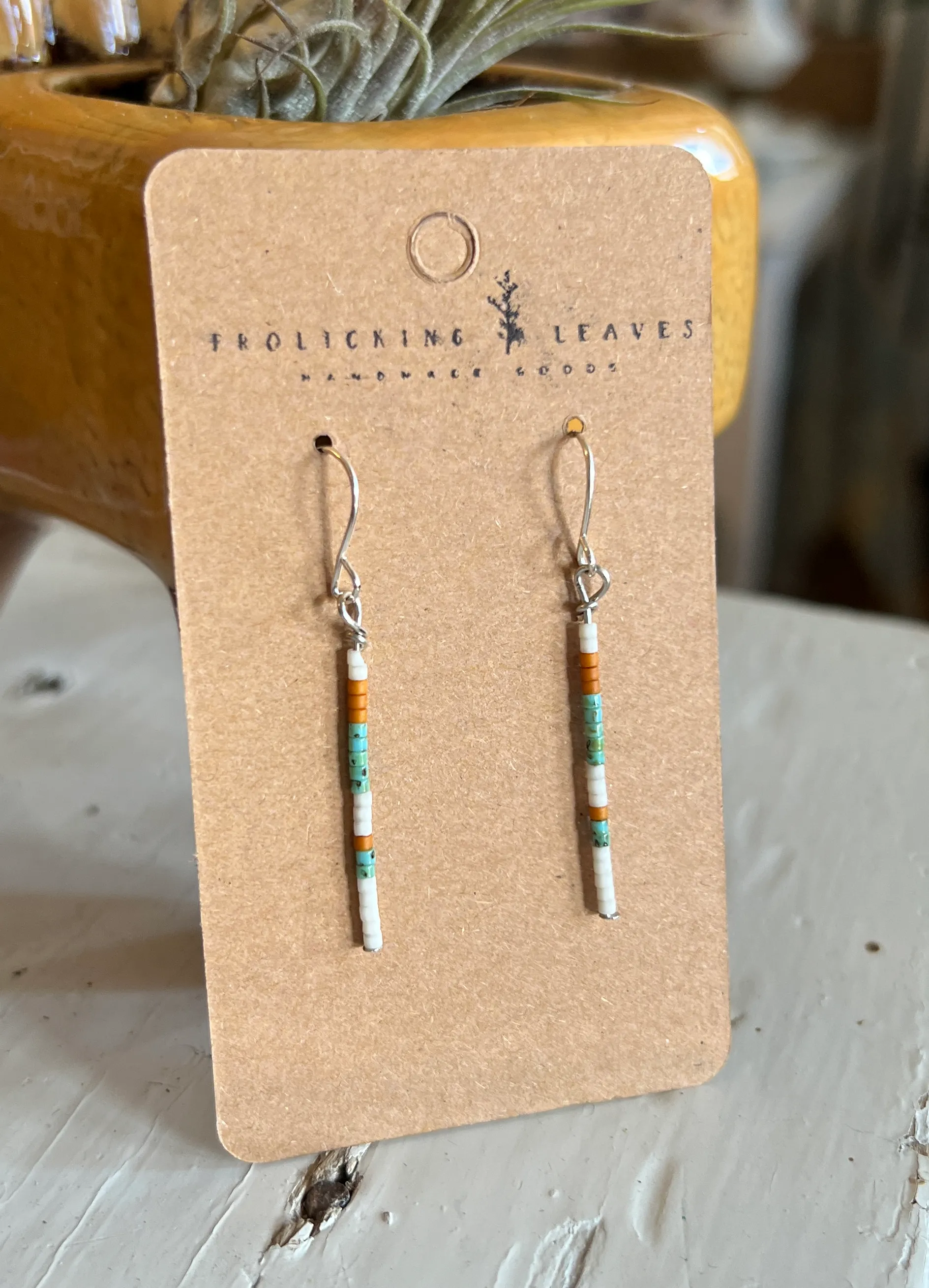 Autumn Beaded Earrings