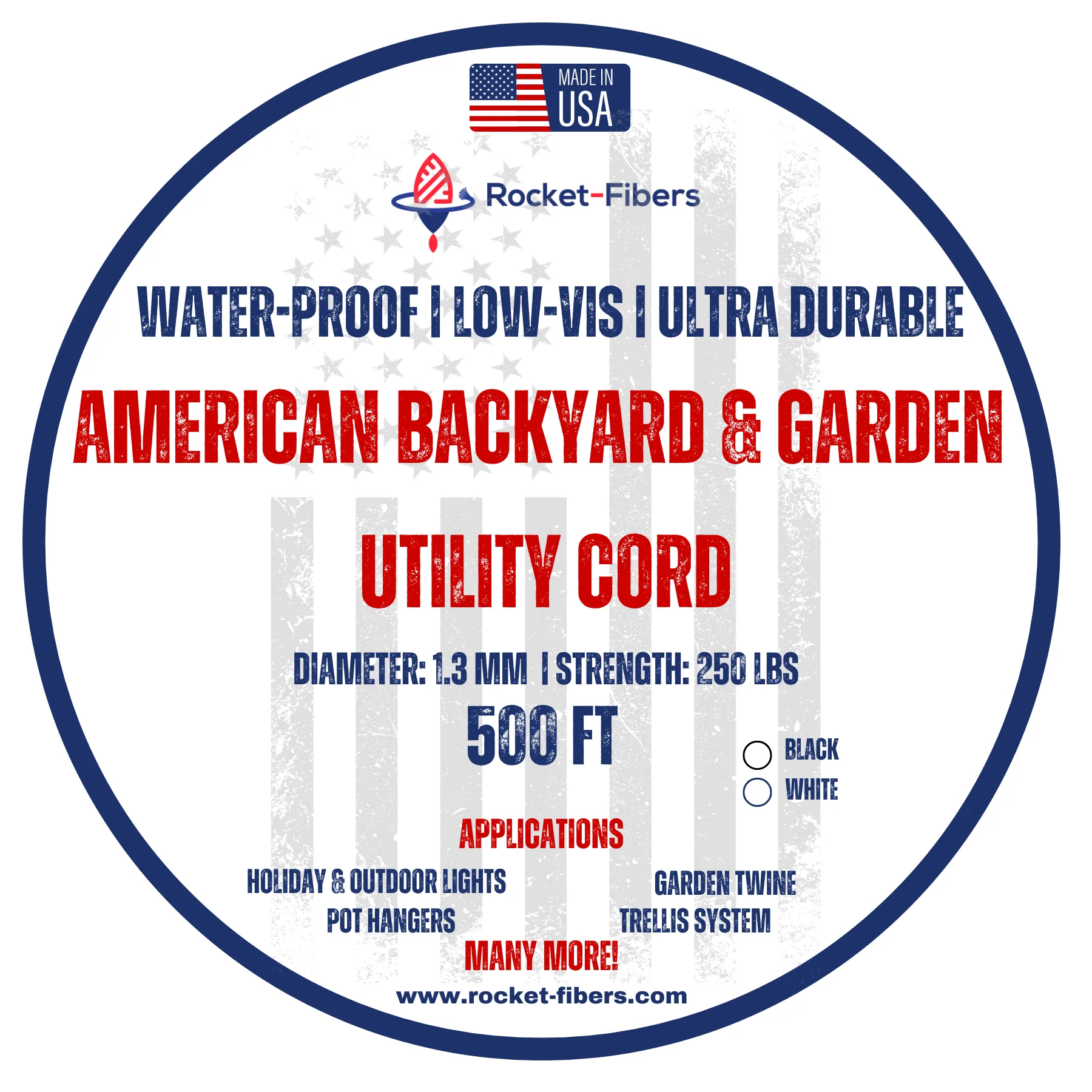 Backyard & Garden Utility Cord