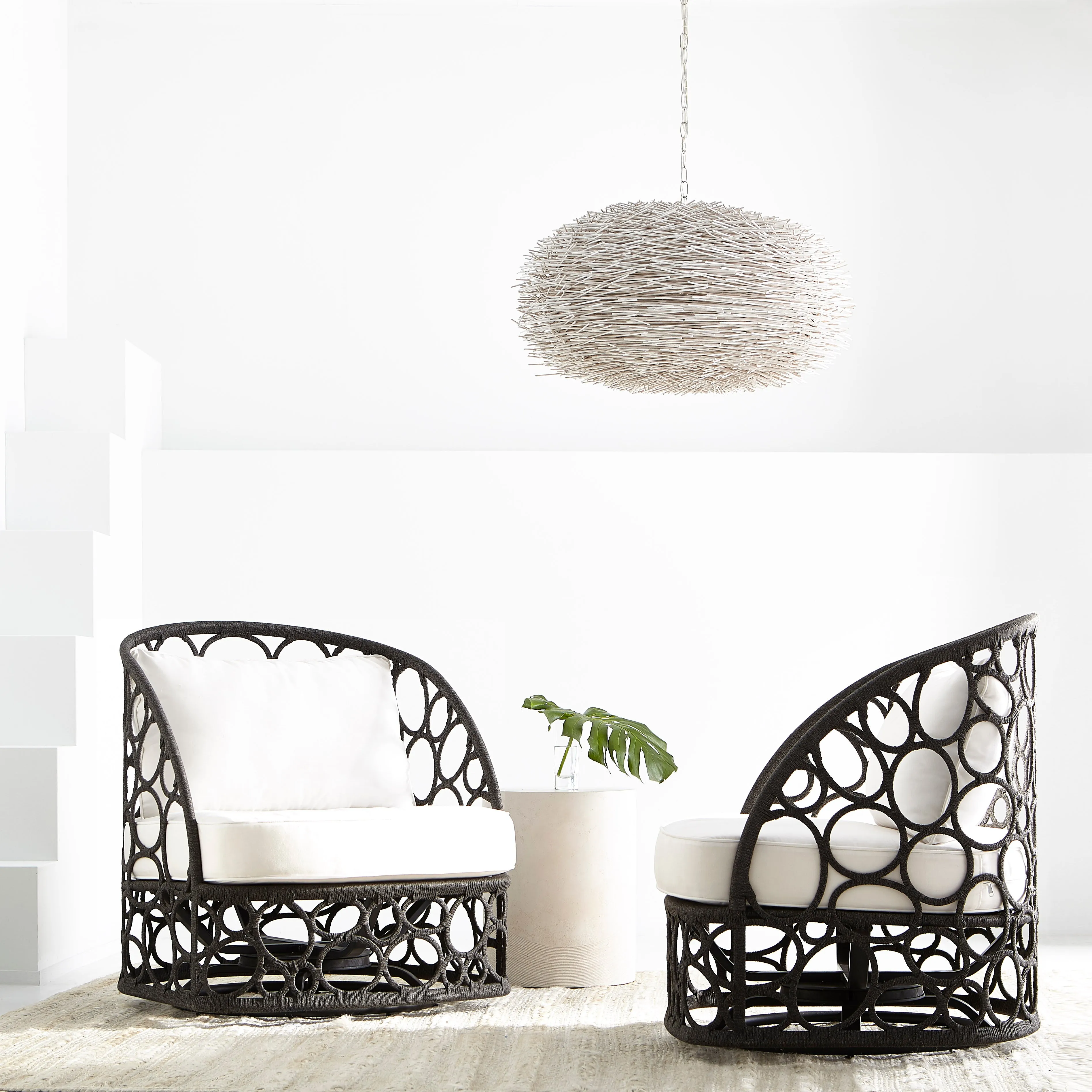 Bali Outdoor Swivel Chair