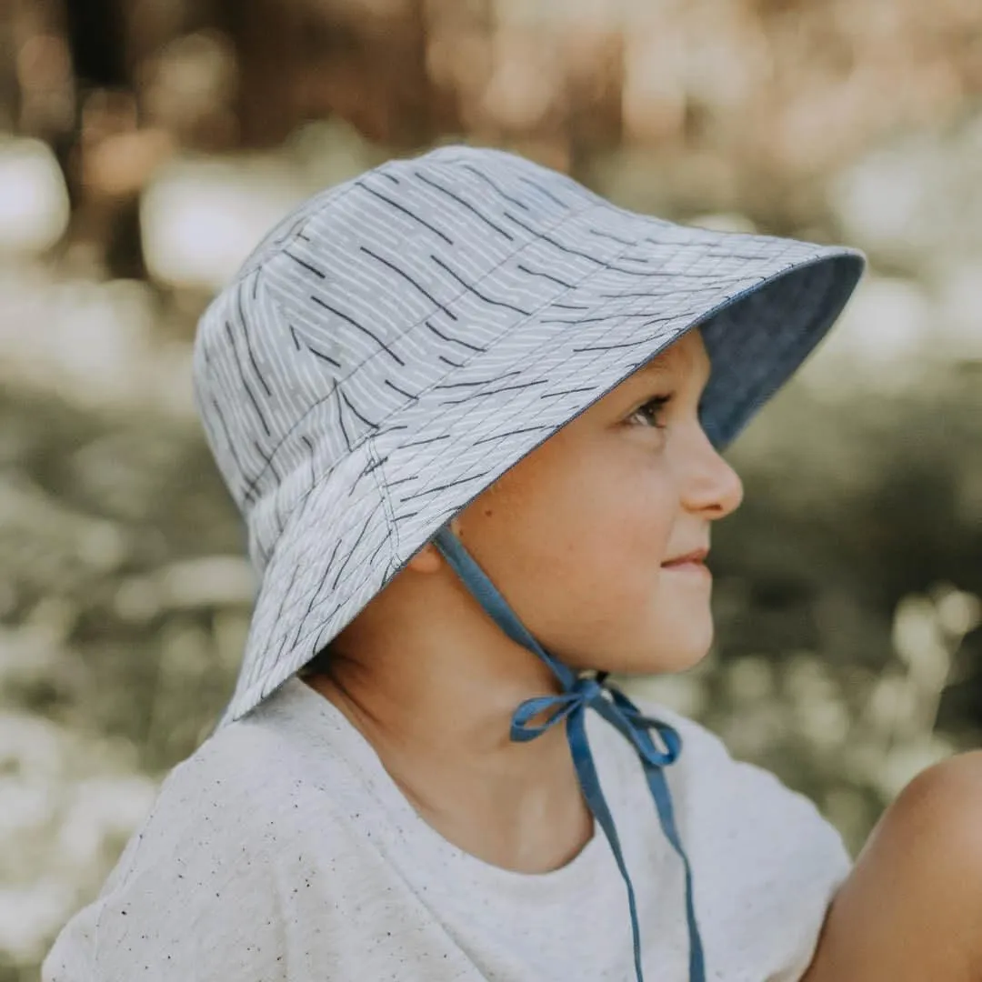 Bedhead Heritage Reversible Explorer Hat- Sprig/Steele S