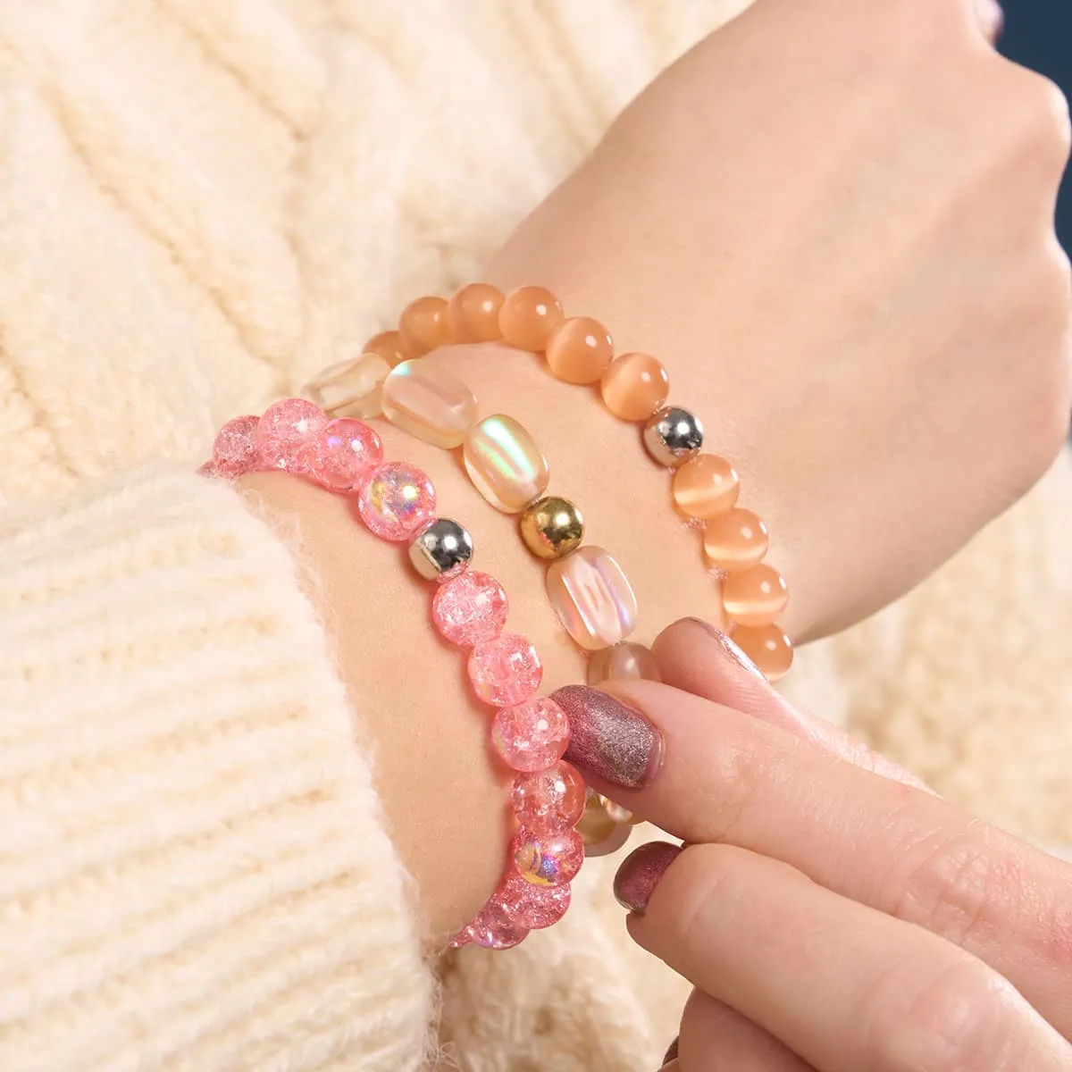 Bellini | .925 Sterling Silver | Bubble Glass Bracelet