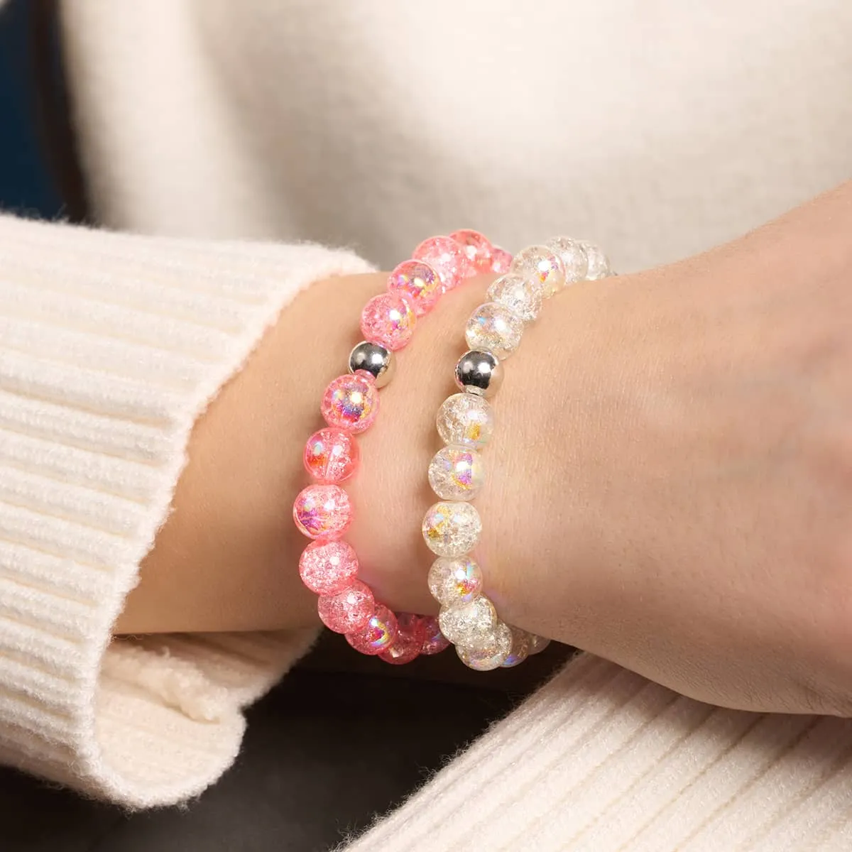 Bellini | .925 Sterling Silver | Bubble Glass Bracelet