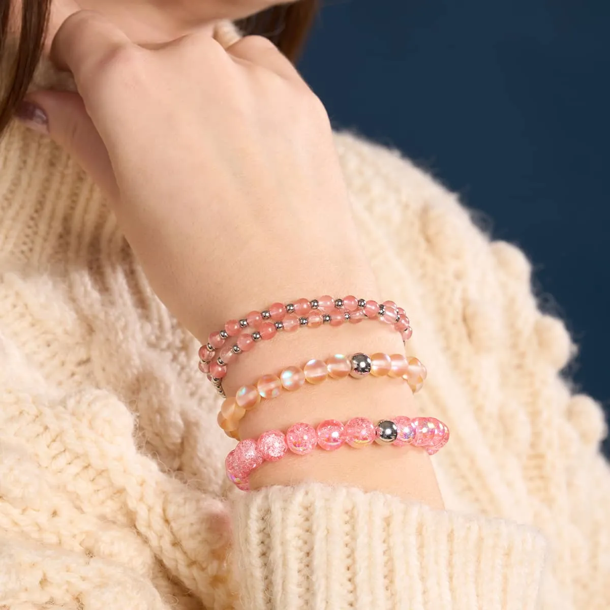 Bellini | .925 Sterling Silver | Bubble Glass Bracelet