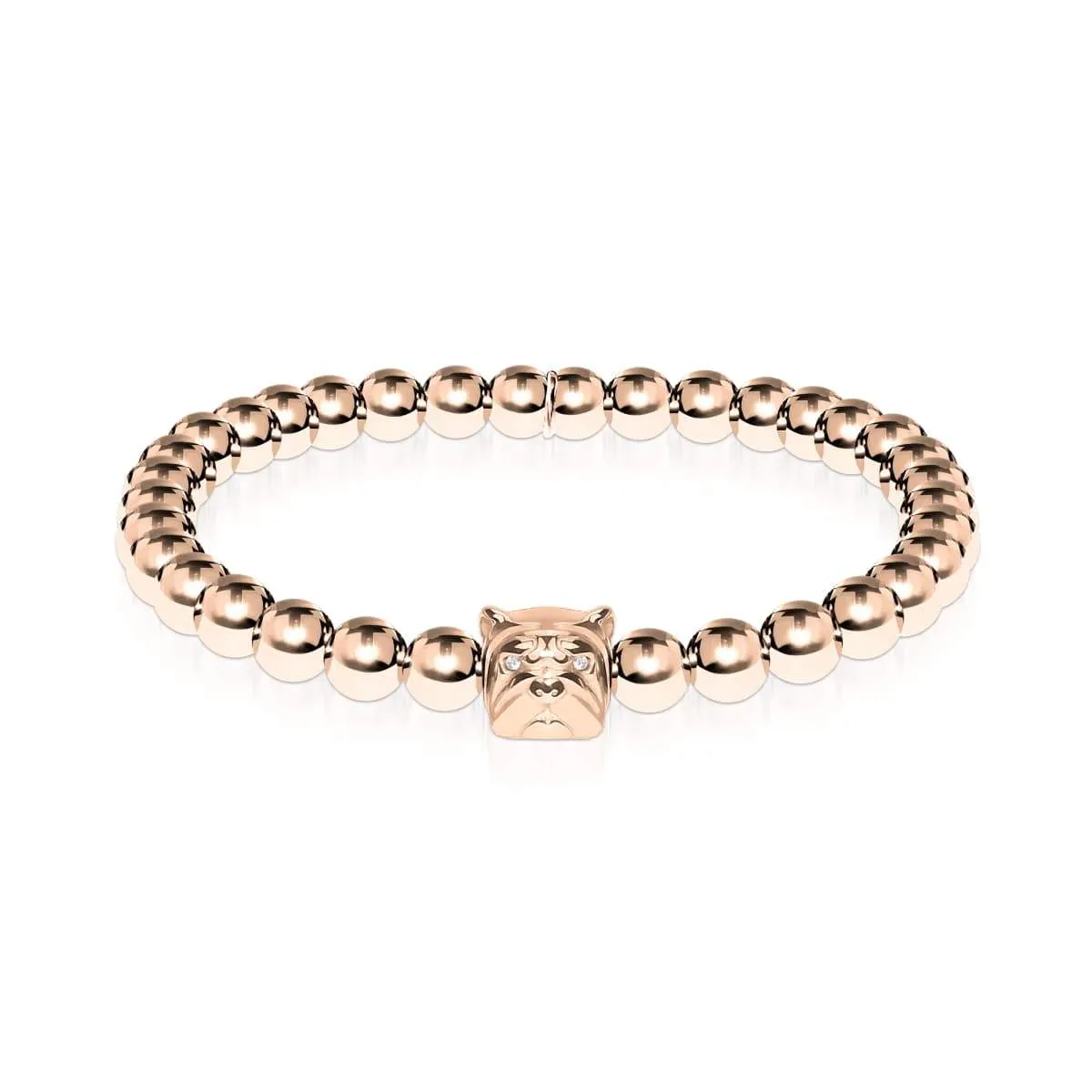 Bestie | 18k Rose Gold | Crystal Pup