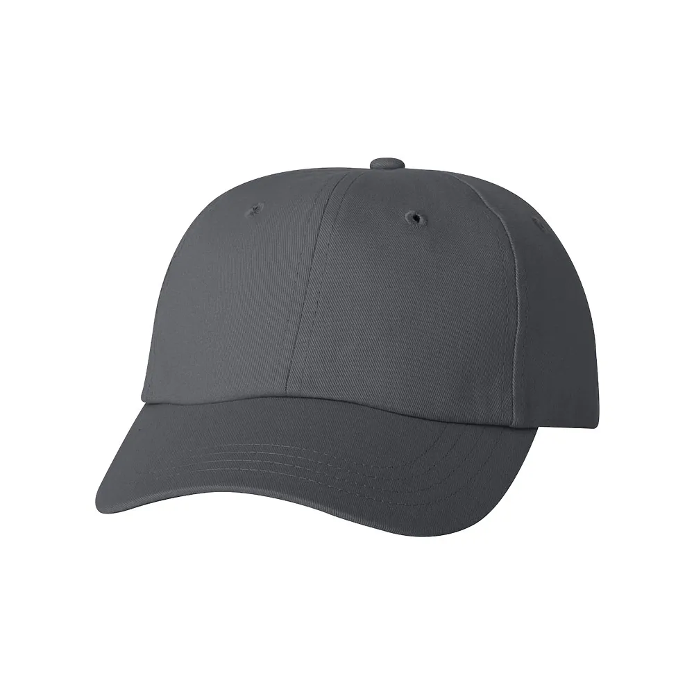 Blank Brushed Twill Cap Adjustable Velcro